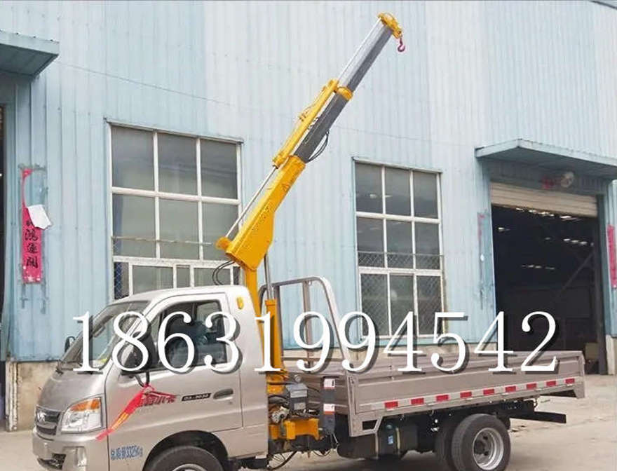 八德区车载吊机 多功能液压伸缩吊小型车载吊机 多功能液压伸缩吊电动葫芦搬运12V液压车载吊